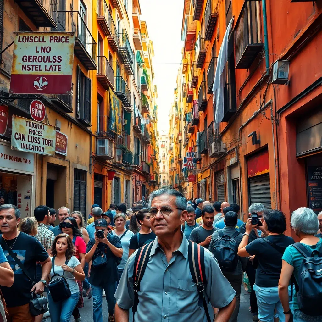 Turistificación masiva en España: barrios caros que pierden valor