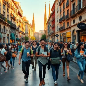 turistificación Barcelona estudiantes vale pena mudarse allí